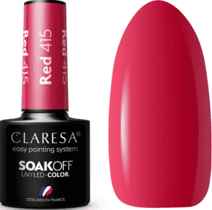 Claresa Lakier Hybrydowy Red 415