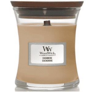 WoodWick Wood Cashmere - Świeca Mała