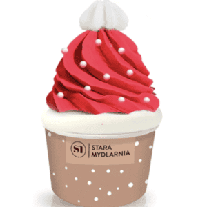 Stara Mydlarnia Muffinka Santa Claus Red