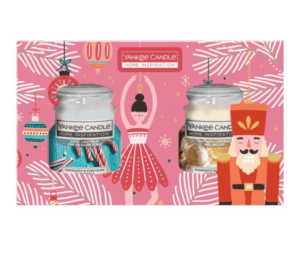 Yankee Candle Retro Christmas Zestaw Dwóch Małych Świec