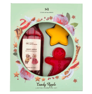 Stara Mydlarnia Crispy Apple Zestaw Świąteczny