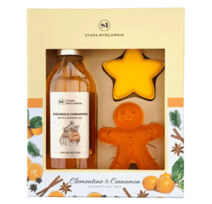 Stara Mydlarnia Orange & Cinnamon Zestaw Świąteczny