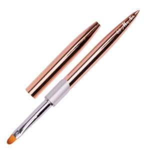 Molly Nails Pędzelek do Żelu 6 Golden Owalny 8mm