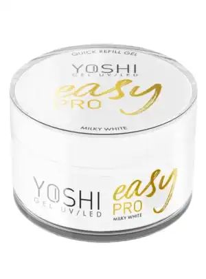 Yoshi Żel Easy PRO Gel UV LED Milky White 50ml - obrazek 2