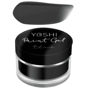 Yoshi Żel do Zdobień Paint Gel UV LED Black 5ml