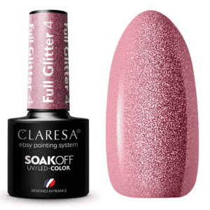 Claresa Full Glitter 4 Lakier Hybrydowy