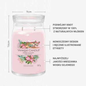 Yankee Candle Desert Blooms Duża Świeca - obrazek 3