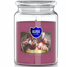 Aura Duża Świeca Mulled Wine