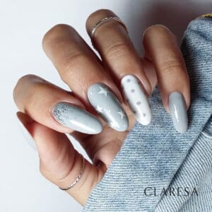 Claresa Gray 203 Lakier Hybrydowy - obrazek 2