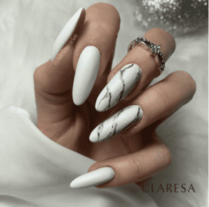 Claresa Zestaw Lakierów Hybrydowych 900 Black + 1000 White - obrazek 4