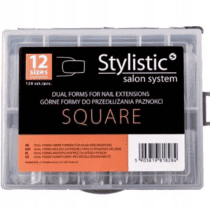 Stylistic Dual Forms Square Górne Formy do Żelu Kwadrat 120szt.