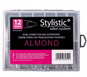 Stylistic Dual Forms Almond Górne Formy do Żelu 120szt.
