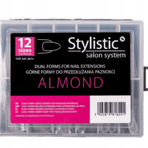 Stylistic Dual Forms Almond Górne Formy do Żelu 120szt.