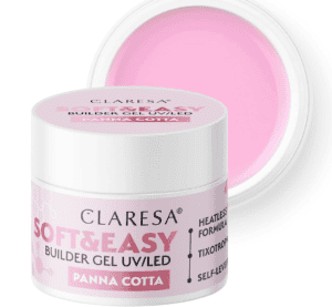 Claresa Soft&Easy Żel Budujący Panna Cotta 12g