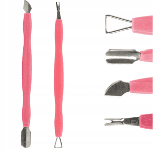 Skrobak Radełko Łopatka Nożyk Dłutko 2szt.