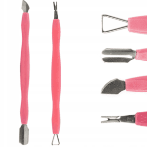 Skrobak Radełko Łopatka Nożyk Dłutko 2szt.