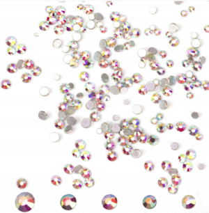 Cyrkonie do Paznokci Szklane C-4 Mix ok.1440szt