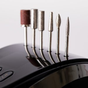 Frezarka do Manicure i Pedicure Zestaw Frezów 68W M13 Czarna - obrazek 5