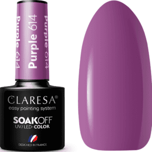 Claresa Purple Lakier Hybrydowy 614 5ml