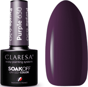 Claresa Purple Lakier Hybrydowy 630 5ml