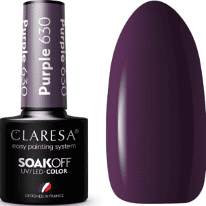 Claresa Purple Lakier Hybrydowy 630 5ml