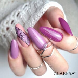 Claresa Purple Lakier Hybrydowy Purple 615 5ml - obrazek 2