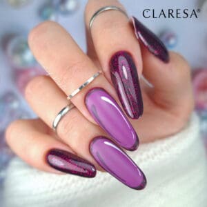 Claresa Purple Lakier Hybrydowy 614 5ml - obrazek 2