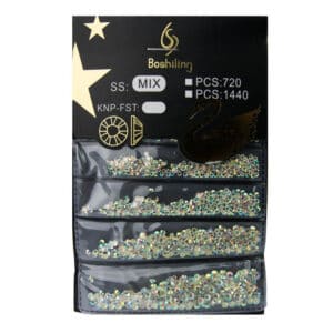 Cyrkonie Szklane Crystal AB MIX 1440szt - obrazek 2