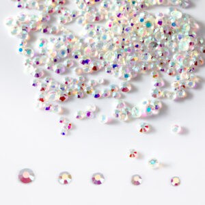 Cyrkonie Szklane Crystal AB MIX 1440szt