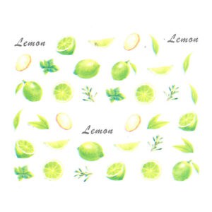 Naklejki Wodne do Paznokci Owoce BN-834 - obrazek 2