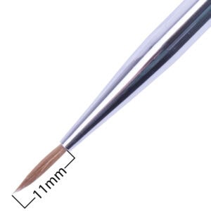 MollyLac Pędzelek do Zdobień Naturalne Włosie 11mm - obrazek 2