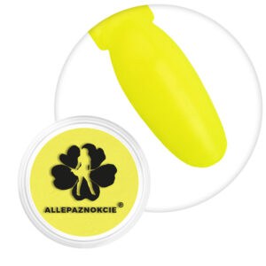 Pyłek do Paznokci Smoke Nails Efekt Dymu Neon Yellow Nr 03