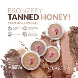 Claresa Bronzer Tanned Honey! 13 Shimmery - obrazek 2