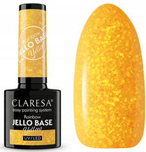 Claresa Rainbow Jello Baza Yellow Baza Hybrydowa