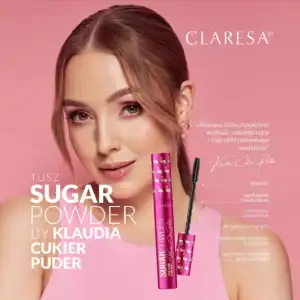 Claresa Maskara Sugarpowder Volume&More - obrazek 2