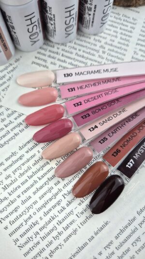 Yoshi Lakier Hybrydowy 135 Earthy Nude - obrazek 4