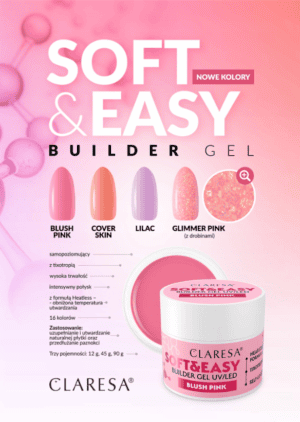 Claresa Soft&Easy Żel Skin Cover 12g - obrazek 3
