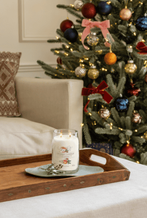 Yankee Candle London Christmas Tea Świeca Duża - obrazek 2