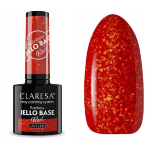 Claresa Rainbow Jello Baza Red Baza Hybrydowa