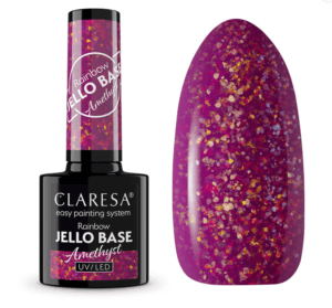 Claresa Rainbow Jello Baza Amethyst Baza Hybrydowa