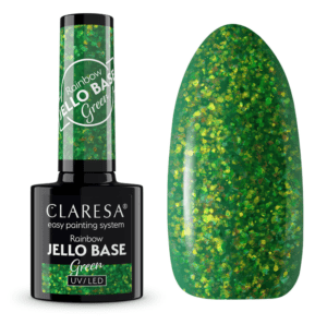 Claresa Rainbow Jello Baza Green Baza Hybrydowa