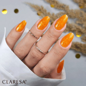 Claresa Rainbow Jello Baza Amber Baza Hybrydowa - obrazek 3