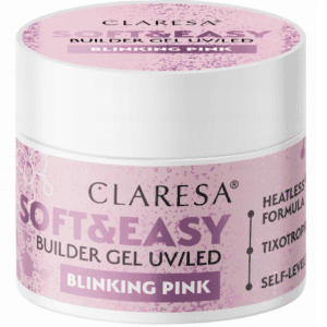 Claresa Soft&Easy Żel Budujący Blinking Pink 45
