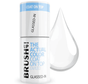 BrushUp! Top Glassed-in Nabłyszczający Top Hybrydowy 5g