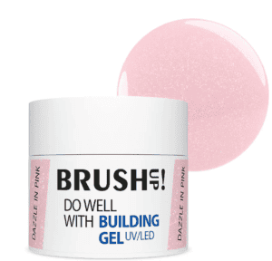 BrushUp! Żel Budujący Building Gel Dazzle In Pink 12g