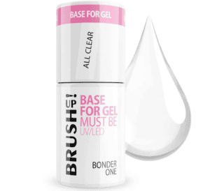 BrushUp! Bonder One All Clear Baza Hybrydowa pod Żel do Paznokci 5g