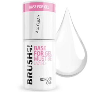 BrushUp! Bonder One All Clear Baza Hybrydowa pod Żel do Paznokci 5g