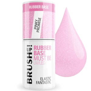 BrushUp! Elastic Fantastic Pinky Promise Baza Hybrydowa Rubber 5g