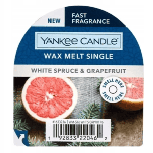 Yankee Candle White Spruce & Grapefruit Wosk