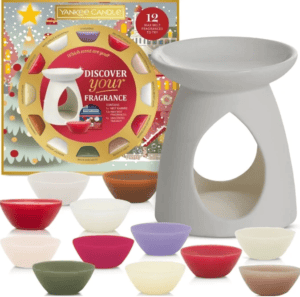 Yankee Candle Świąteczny Zestaw Kominek i 12 Wosków
